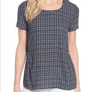 Never worn, Pleione peplum blouse